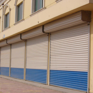 Steel fire-proof rolling shutter doors