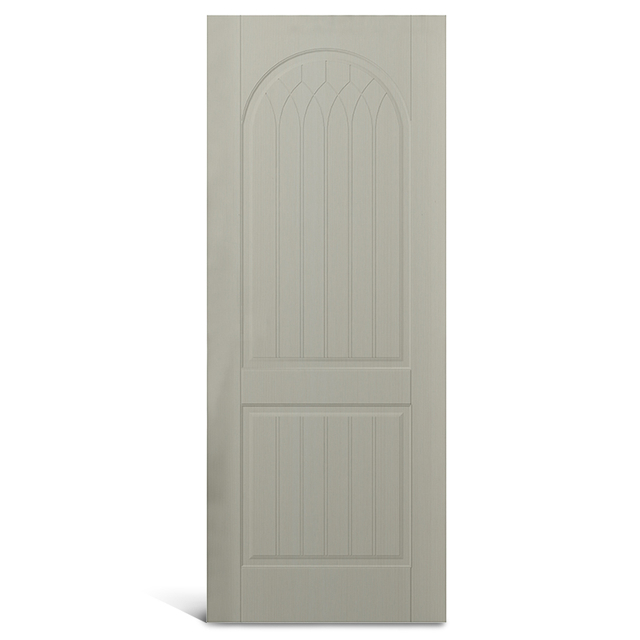 2 panel round top PVC Molded door