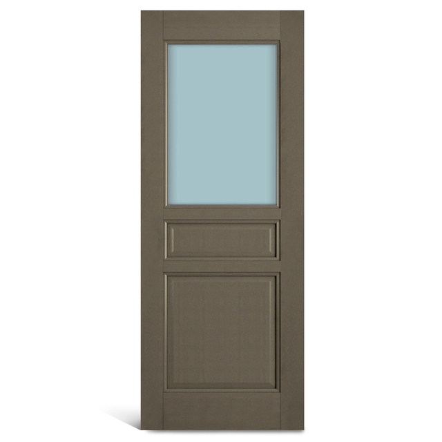3-panel-1-lite-glass-PVC-Panel-door