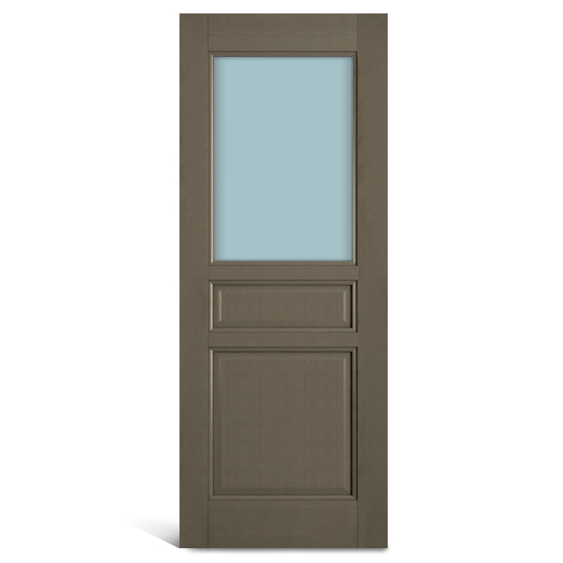 3-panel-1-lite-glass-PVC-Panel-door