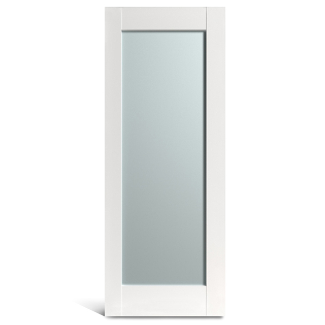 1 Lite PVC Glass French Door