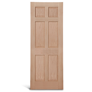 6 panel oak Panel door