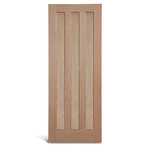 3 panel oak Panel door