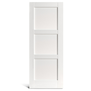 3 flat panel PVC Shaker door