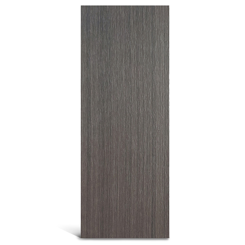 Gray Melamine Flush Panel Door
