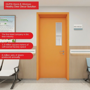 Oupai Steel Entry Security Door FSC CE Saso GOST-R Authenticate